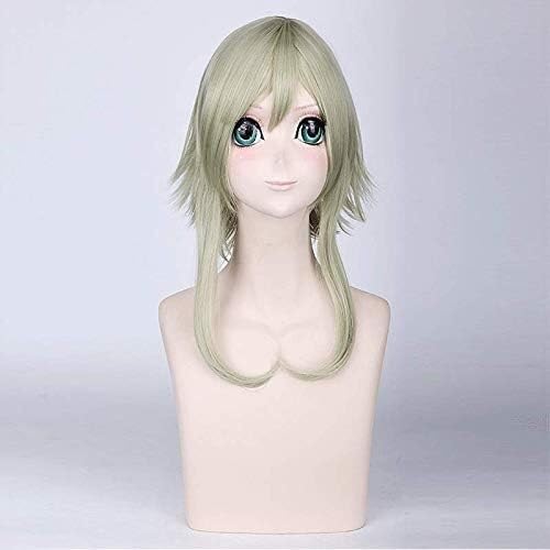 HBYLEE-Wig Anime Cosplay Perücke for VOCALOID Megpoid GUMI Grüne Anime Perücke + Mütze[Farbe:-] von HBYLEE