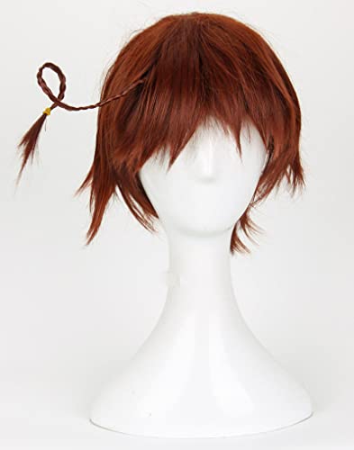 HBYLEE- Wig Anime Cosplay Rollenspiel for Achsenmächte Hetalia APH Hetalia Feliciano Vargas Italien Cosplay Perücken Kurze Perücke[Farbe:-] von HBYLEE