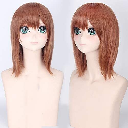 HBYLEE- Wig Anime Cosplay Wig for Halloween Fashion Christmas Party Dress Up Wig A Certain Scientific Super-Electromagnetic Gun/Gun Sister/Misaka Mikoto/Yi Hirasawa/Universal Wig[Farbe:Onecolor] von HBYLEE