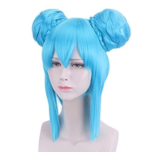 HBYLEE- Wig Anime Cosplay Wig for Halloween Fashion Christmas Party Dress Up Wig Miku Hatsune Miku Bunny Girl Cos Wig Black Rabbit Ver. Anime Cosplay Fake Hair[Farbe:Black] von HBYLEE