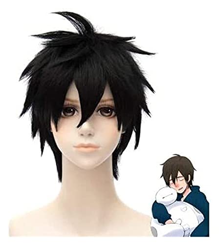 HBYLEE-Wig for cosplay Anime Cosplay Wig SAO Kirigaya Kazuto Black Short Hair Comic-Con Christmas Carnival Halloween Party Everyday Men and Women Wig von HBYLEE