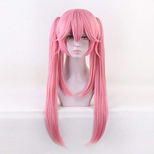 HBYLEE-Wig for cosplay Fgo Tamamo Cat Pink Women Cosplay Wig Tamamo No Mae Wavy Curly Ver Fate Large Order Heat Resistant Fibre Hair Wigs C von HBYLEE