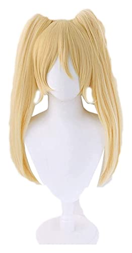 HBYLEE-Wig for cosplay Saionji Hiyoko Haarperücke Clip Party Hair Cos Cosplay Perücke Goldenes langes Kunsthaar KEEBON Coser Perücke von HBYLEE