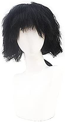 HBYLEE-Wig for cosplay Wig Anime Cosplay Anime Perücke Anime Fukuga Rising Yong Hochtemperatur-Seide Cosplay natürliches schwarzes Haar-Set von HBYLEE