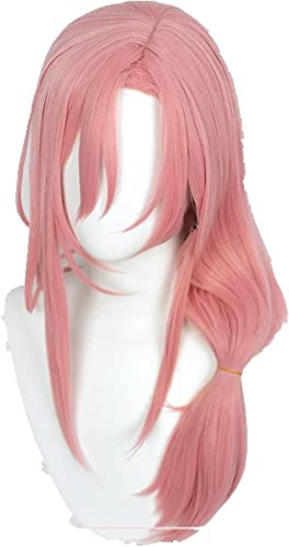 HBYLEE-Wig for cosplay Wig Anime Cosplay Anime SK∞ Cherry Blossom Cosplay Perücke Langer gerader Zopf Rosa Pferdeschwanz Hitzebeständig SK8 The Infinity SK Eight von HBYLEE