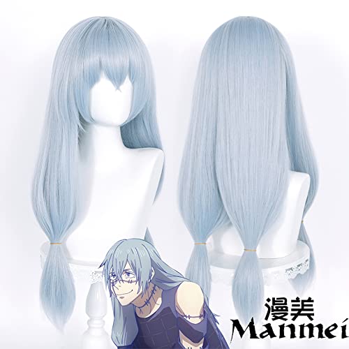 HBYLEE-Wig for cosplay Wig Anime Cosplay Curse Back to Battle cos Perücke Polygonum cuspidatum Yurenfu schwarz Meguzaki Wilde Rose Five Gogou curl spines echte Perücke von HBYLEE