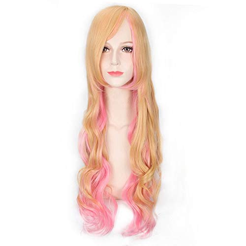 HBYLEE-Wig for cosplay anime cosplay perücke 2018 Mode Orange Rosa Ombre Lange Wellenförmige Perücke Anime Cosplay Harajuku Lolita Haar Perücken Für Frauen 4 Modelle Verfügbar PL-190 von HBYLEE