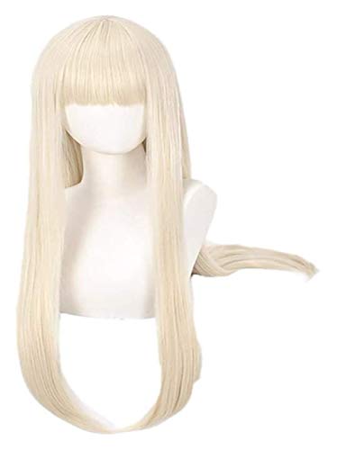 HBYLEE- Yomoduki Runa Perücke for Kakegurui Gelbe Frauen Gerade Lange synthetische Haare for Kostümparty[Farbe: Gelb ] von HBYLEE