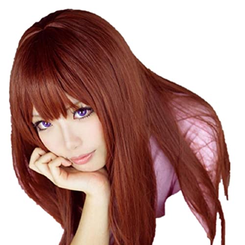 HBYLEE100cm Long Straight Vampire Knight Yuki Cross Synthetic Hair cosplay wig + Wig Cap[Farbe:nach Plan] von HBYLEE
