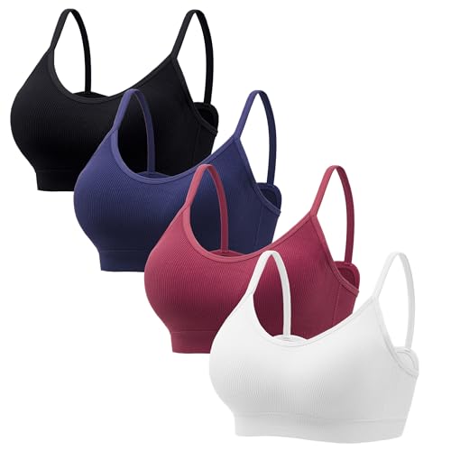 HBselect Womens Wireless Bra Womens One Smooth U Underwire Bra Grau L von HBselect