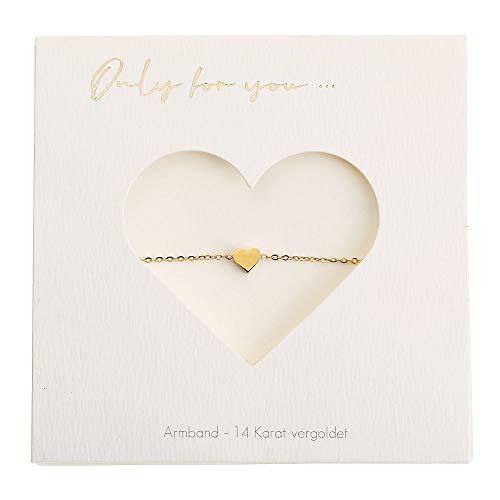 Armband - Only for You - Herz - vergoldet von HCA