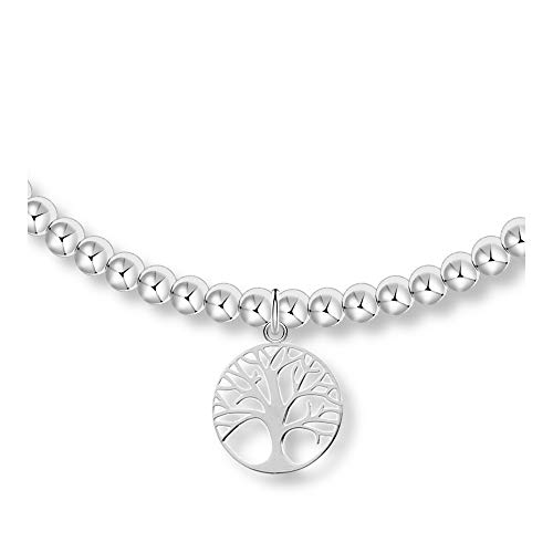 H.C.A. Collection Handels-GmbH Kugelarmband - versilbert - Baum des Lebens H.C.A. Collection Handels-GmbH Kugelarmband - versilbert - Baum des Lebens von HCA
