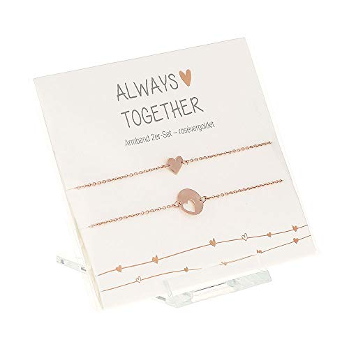 HCA Armband - Always Together - rosévergoldet von HCA