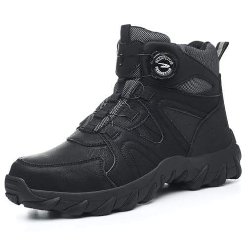 HCDZF Arbeitsschutzstiefel Herren Frauen Stahlkappe Arbeitsschuhe Pannensichere Schutzstiefel,Schwarz,37 EU HCDZF Arbeitsschutzstiefel Herren Frauen Stahlkappe Arbeitsschuhe Pannensichere Schutzstiefel,Schwarz,37 EU von HCDZF