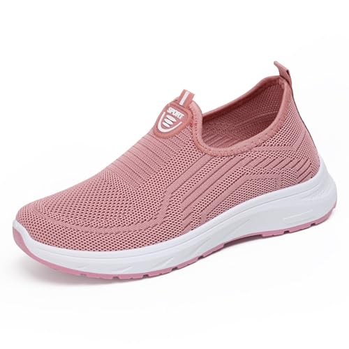 HCDZF Damen Mesh Bequeme Sneaker Loafer Slip On Atmungsaktive Casual Walking Schuhe,Rosa,37 EU HCDZF Damen Mesh Bequeme Sneaker Loafer Slip On Atmungsaktive Casual Walking Schuhe,Rosa,37 EU von HCDZF