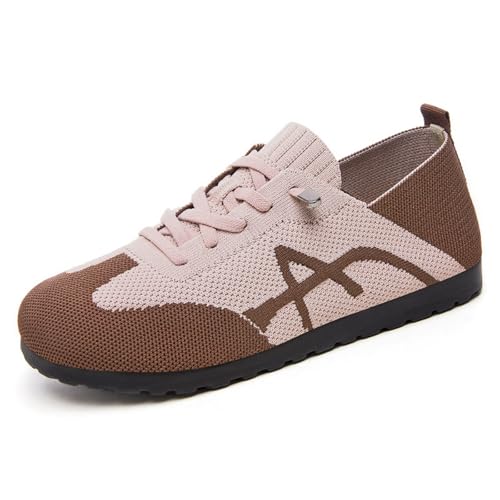 HCDZF Damen Sommer Schuhe Leichtes Mesh Atmungsaktive Freizeit Sneakers Wanderschuhe,Rosa,39 EU HCDZF Damen Sommer Schuhe Leichtes Mesh Atmungsaktive Freizeit Sneakers Wanderschuhe,Rosa,39 EU von HCDZF