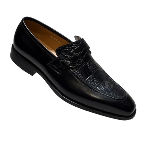 HCDZF Schwarz,41 EU,Herren Leder Derby Schuhe Business Kleid Schuhe Freizeitschuhe von HCDZF