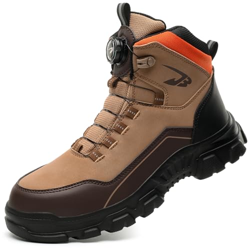 HCDZF Sicherheitsstiefel Pannensicherer Arbeitsstiefel Arbeitsstiefel mit Stahlkappe Arbeitsstiefel,Braun,40 EU HCDZF Sicherheitsstiefel Pannensicherer Arbeitsstiefel Arbeitsstiefel mit Stahlkappe Arbeitsstiefel,Braun,40 EU von HCDZF