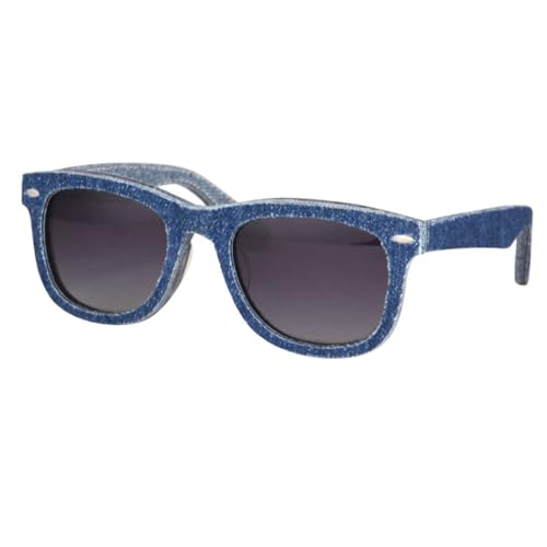HCHES Herren-Sonnenbrille, polarisiert, Denim-Jeans, Brillengläser, Sonnenbrille, Damen, Camouflage-Brille, Sonnenbrille, C3 CR39, Einheitsgröße von HCHES