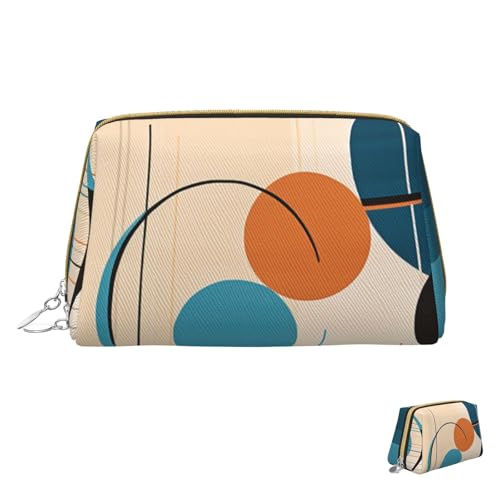 HCLYvexiria Kosmetiktasche, Reise-Make-up-Tasche, wasserdicht, tragbar, weit geöffnet, Motiv: englische Bulldogge, große Kapazität, Reißverschluss-Tasche, Kulturbeutel für Damen, Echo-Formen und von HCLYvexiria