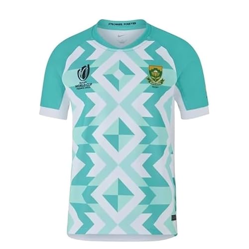HCOISINI 2023 RWC Stadium-Trikot, Rugby-Trikot, Fußball-Trainingstrikot for Herren(Green,XXL) von HCOISINI