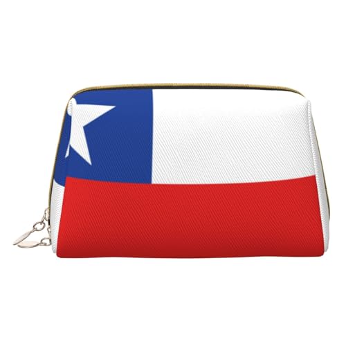 HCVXBSA Reise-Make-up-Tasche, Geschenk für Frauen, PVC-Leder-Kosmetiktasche, Kulturbeutel, tragbare breite offene Tasche, Reise-Kosmetiktasche mit Trennwand, Weiss/opulenter Garten, Einheitsgröße von HCVXBSA