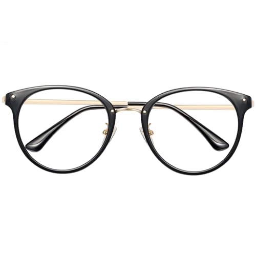 HCYCSQS blaulichtfilter brille Blaulichtbrille ohne Sehstärke Damen Herren Superleichte Anti-Müdigkeit Computerbrille Gaming Schutzbrille Blue Light Blocking Glasses (C8, 1PCS) von HCYCSQS