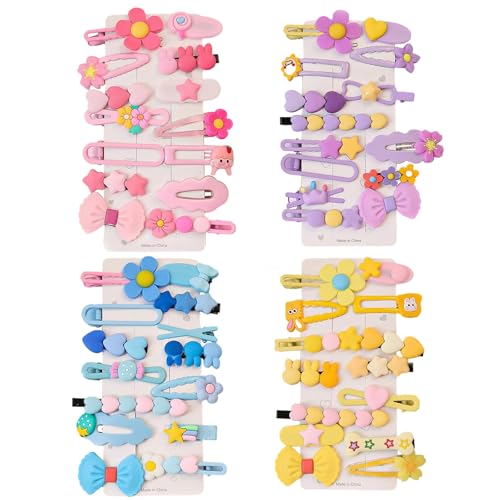 Haarspangen für Mädchen, Haarschmuck für Mädchen, Bonbonfarben, für Mädchen, Kinder, Teenager, mehrere Muster, 56 Stück Haarspangen für Mädchen, Haarschmuck für Mädchen, Bonbonfarben, für Mädchen, Kinder, Teenager, mehrere Muster, 56 Stück von HCliptie