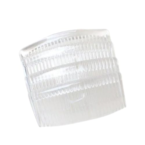 4er-Set einfarbige Haarkämme, Schieber, 9 cm, französische Seitenkämme, Kunststoff-Drehkamm, starker Halt, Haarspangen, Zubehör für Mädchen und Frauen, transparent von HD Novelty