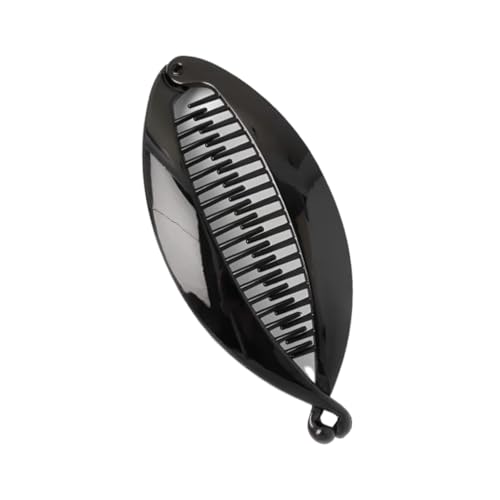 HD Novelty Klassische Drahtreifenkämme, groß, 14 cm, Doppelkamm, Bananen-Clip, Fischschwanz-Haarspange, Pferdeschwanz-Halter für Damen und Mädchen, Schwarz HD Novelty Klassische Drahtreifenkämme, groß, 14 cm, Doppelkamm, Bananen-Clip, Fischschwanz-Haarspange, Pferdeschwanz-Halter für Damen und Mädchen, Schwarz von HD Novelty