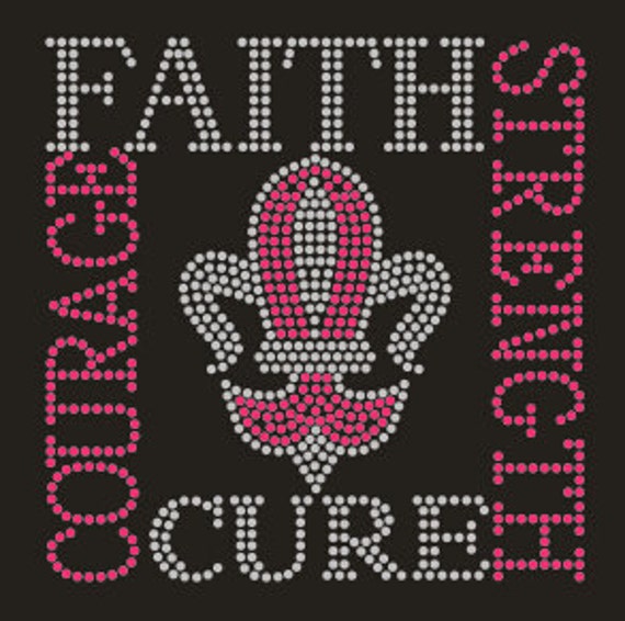 Brustkrebs Schleife Pink Fleur De Lis Brustkrebs Schleife Pink Fleur De Lis von HDBLING