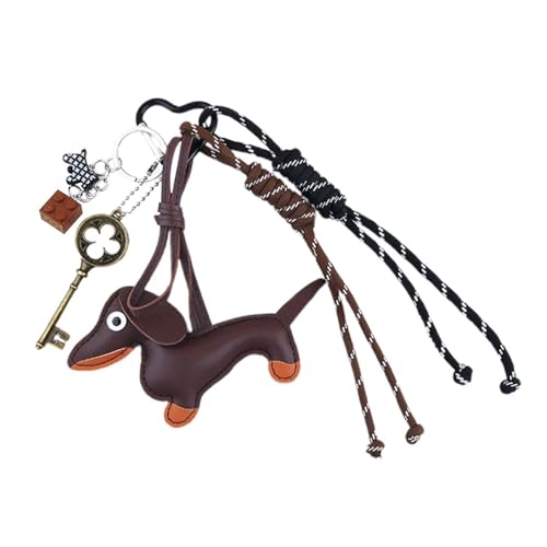 1 Stück Er Dackel Dackel Hundeschlüsselkette, Kreativer Süßer Hakenanhänger, Interessanter Autoschlüsselkette, Taschenhänge -Ornament, Personalisierte Modeschlüsselzubehör. von HDGSAFD
