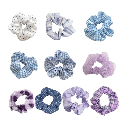 10 Stück Damen-Haargummis, Haarbindewerkzeuge, Haar-Accessoires, Süße Haar-Accessoires, Einfache Haar-Accessoires, Elastische Haargummis von HDGSAFD