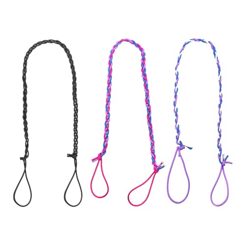 3 Stück Haargummis, Handgewebte Haargummis, Damen-Haargummis, Schwimm- Und Tauch-Haargummis, Elastische Haargummis von HDGSAFD