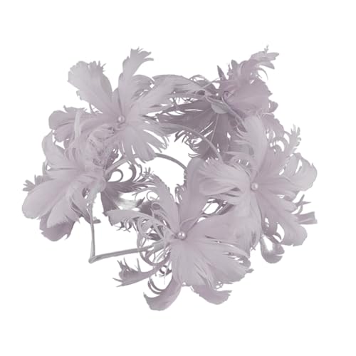 Einzigartiger Kopfschmuck in Blumenform, Seide, raffinierte Kopfbedeckung für Cocktailpartys und Events von HDKEAN