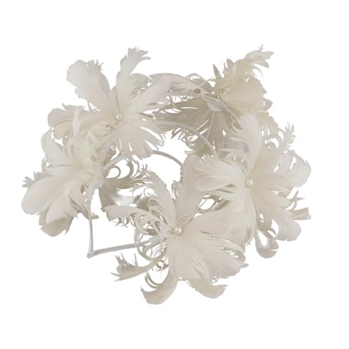 Einzigartiger Kopfschmuck in Blumenform, Seide, raffinierte Kopfbedeckung für Cocktailpartys und Events von HDKEAN