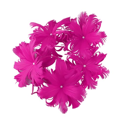 Einzigartiger Kopfschmuck in Blumenform, Seide, raffinierte Kopfbedeckung für Cocktailpartys und Events von HDKEAN