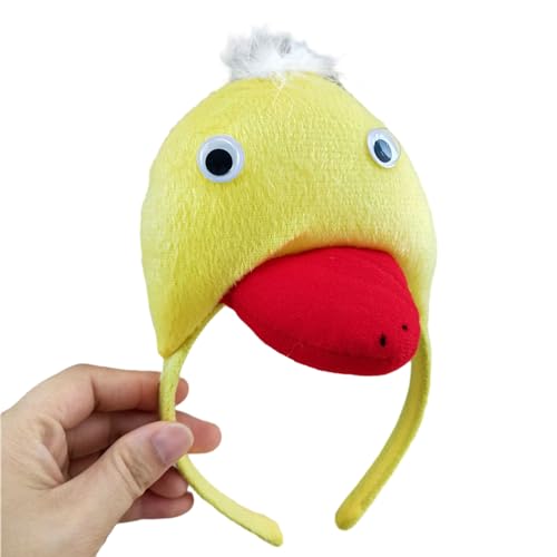 Entenhaar-Stirnband, schöner Kopfschmuck, Cartoon-Haarband, perfekt für Partys und Feiern von HDKEAN