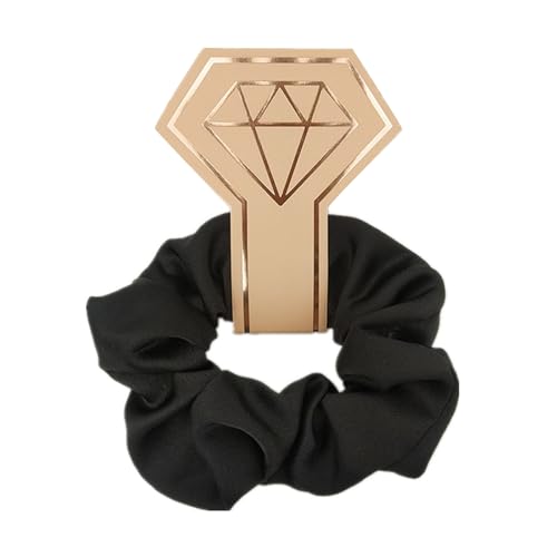Haargummis für Brautjungfern, für Party, Hochsteckfrisur, elastische Haarringe, einfarbig, Satin, Haargummi, Antragsgeschenk, Satin, Stirnband, leichtes Haar-Accessoire, Stirnband für Mädchen von HDKEAN