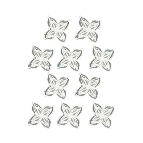 Haarspangen mit Schleife, gepolstert, niedliche Spitze, handgefertigt, Schmetterlings-Haarspangen, Zubehör für Haarspangen, Kunsthandwerk von HDKEAN