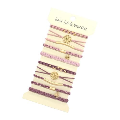 10pcs Geflochtene Haarbänder Elastische Haare Bobbles Für Frauen Und Mädchen Modische Haarseile Ponytailhalter Für Die Meisten Haartypen von HDOYTXXM