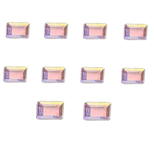 10pcs Kristallnägelkunst Schmuckanhänger Kristall 3D Diamant Spitze Untere Strasssteine ​​Diy Nagel Dekore von HDOYTXXM