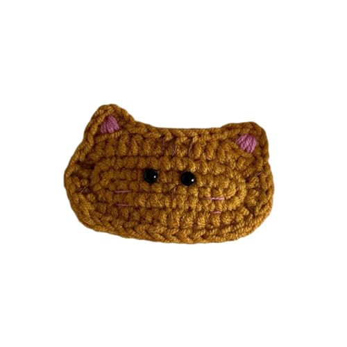 1pc Event Catching Häkelgarn Haarclip Für Kinder Und Erwachsene Spaß Und Cartoon Haustierkatzen Designs Für Kinder Und Erwachsene von HDOYTXXM