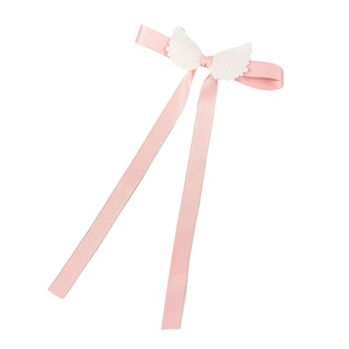 2000er Jahre Bögen Haarclip 2000er Trend Seitenclip Bögen Flügel Süßer Bogenknoten Balletcore Süße Coole Foto Requisiten von HDOYTXXM