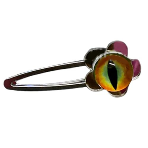 2000er Jahre Haarclip Für Girl Fashion Devil Eye Hair Clip Nonslip Flower Barrettes Für Sidebangs Frauen Musikfestival Haarnadel von HDOYTXXM