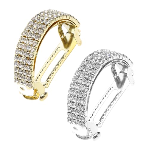 2pcs Futuristischer Strassfrühlung Frühlingshaarpins Heiße Mädchen Glitzer Haarclip Stil Barrettes Pferdeschwanz Haarclip Für Frau 2pcs Futuristischer Strassfrühlung Frühlingshaarpins Heiße Mädchen Glitzer Haarclip Stil Barrettes Pferdeschwanz Haarclip Für Frau von HDOYTXXM