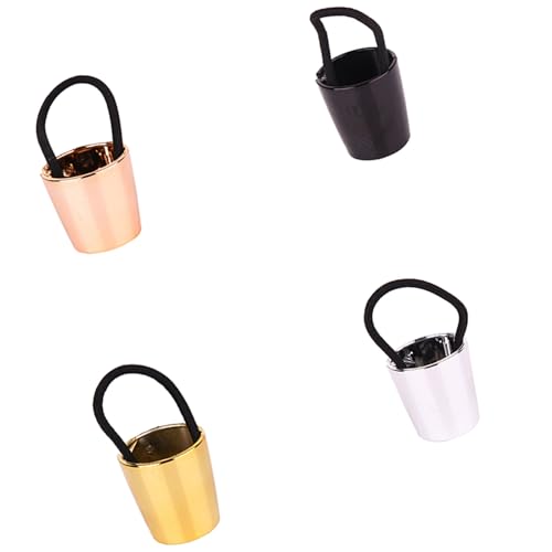 4LOTS GOTHISMISMUS PUNK HAIRHALTER ELASTIVE HAIRBANG RSETONE MUSTER HAISE FÜR Women Modische Haarzubehör von HDOYTXXM