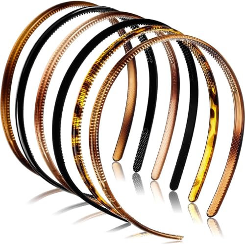 6LOTS Stylish Stricbbands Weiche Einzigartige Haar Reifen Mehrere Styles Kopfschmuck Für Alltägliche Verschleiß Und Bewegung von HDOYTXXM