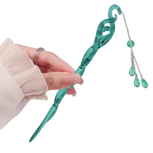 Antike Fransen Hair Stick Chinesisches Kostüm Baumeln Buyao Haarnadel Acryl Essstäbchen Haarnadel Für Frauen Haarstyling Werkzeug von HDOYTXXM