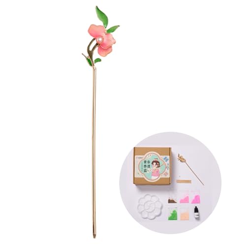 Blumenhaarkleber Mit Farbe Machen Selbst Buyao Für Frauen Mädchen Buyao Für Traditionelle Kopfbedeckungen Haarschmuck von HDOYTXXM